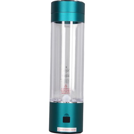 Bouteille d'eau hydrogénée portable, ioniseur d'eau enrichie en hydrogène, rechargeable par USB, pour la maison et les voyages. (1/5)