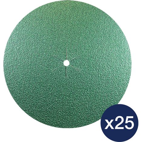 Disque abrasif en céramique mix Bona 8600 - Abrasif bois - Disque Poncage - Disques Abrasifs pour Ponceuse - 150 mm - grain 40 - pack de 25