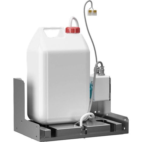 Sanela Dispenser in acciaio inox - Dispenser di sapone liquido touchless per posizionamento dietro lo specchio SLZN 84J