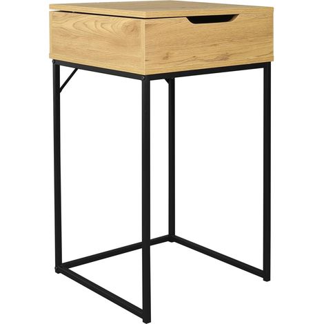 Coiffeuse Abbott En Bois Beige Home Deco Factory (1/10)