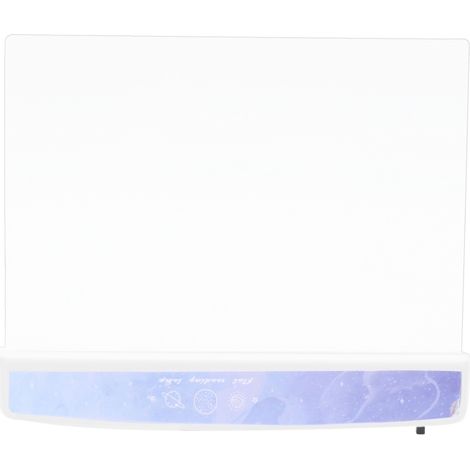 Lampada da lettura piatta a LED con motivo a stelle autoadesivo, tipo 3, per uso notturno degli studenti.