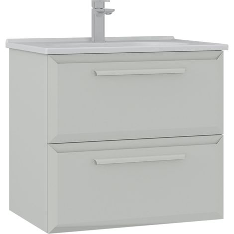 Mobile lavabo "Nuvola 65 v2" - 65 x 50 x 62 cm - Cashmere (1/3)