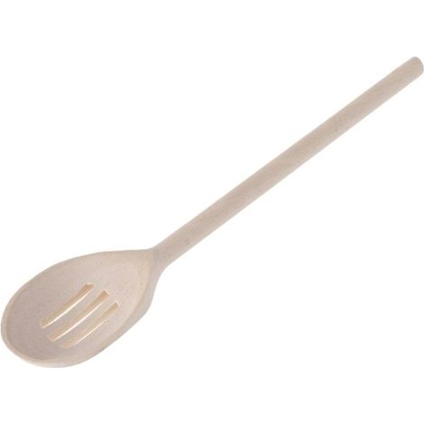 Cucchiaio da cucina svedese in legno, traforato, 30 cm, Wooden Kitchen, per mescolare bigos, stufati e altri piatti. (1/4)