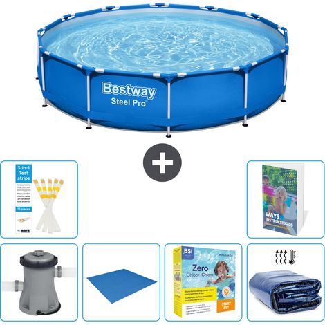 Bestway Steel Pro Rund - 366x76 cm - 7-teilig S245