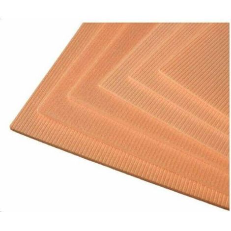 Panneau d'isolation rigide 1000 x 500mm – Épaisseur 6mm – Surface 0.50m² – Pour trame et film chauffant électrique – Sud Rayonnement