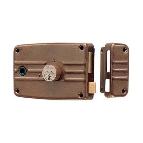2,0 x SERRATURA LEGNO APPLICARE 485603 ISEO