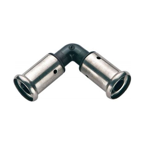 1PK gomito 90° intermedio ø40x40mm PVDF a pressare 1PK4040