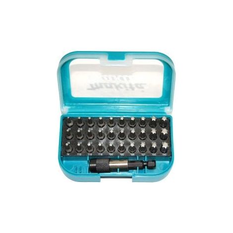 Makita P-73368  Display 10x  P-73352 Bit-Box  TORX 31tlg. Set