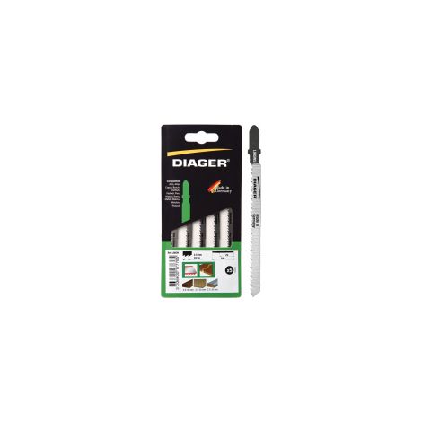 Pack mit 5 Stichsägeblättern für Kurvenschnitte - L005W5 (1/3)