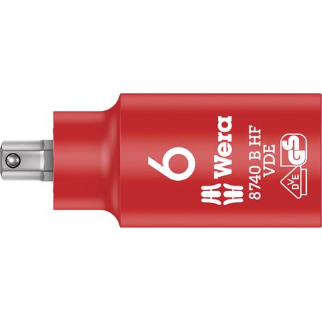 Vaso de punta hexagonal aislado con función de ret 8740 B VDE HF 60 - Wera (1/5)