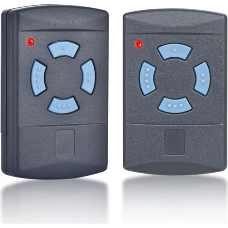 2Pcs Télécommande de Garage HSM4 868 MHz avec 4 Boutons Couleur Bleue Remplacer Les émetteurs Hormann 868 MHz HSM2 HSM4 HSE2 HS1 HS2 HS4 HSZ1 HSZ2 HSP4 -Télécommande pour Porte de Garage (1/5)