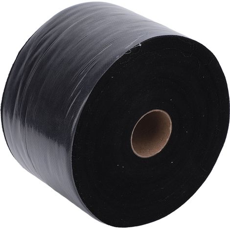 Protection d'arbre noire, large, non tissée, antigel, résistante au gel, pour protéger le tronc en hiver et le garder au chaud, 10 x 12 000 cm / 3,9 x 4 724,4 pouces (1/5)