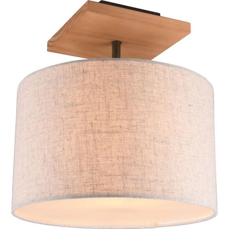 Plafoniera da Interno a Led in Metallo Nichel Anticato (1/2)