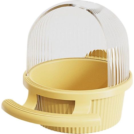 Bird Feeder, Parakeet Cage Feeder, Anti-Splash Bird Feeder, Parrot Food Dispenser, Cage Bird Feeder, Parakeet Food Container, Cockatiel Feeder, Pigeon Feeder, Budgie Feeder, Parrot Cage Feeder (1/5)