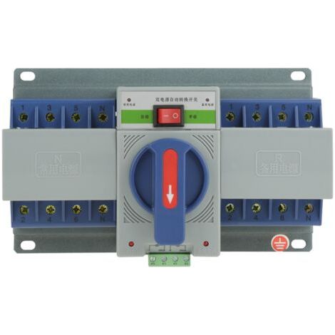 1 disjoncteur/inverseur de puissance automatique mini double 400 V 63 A 4P (1/5)