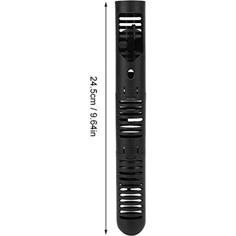 Manchon de Protection pour Chauffage d'Aquarium Protecteur Amovible de Tube Chauffant avec Ventouses Grille Anti-Brûlure pour Poissons Tortues Grenouilles