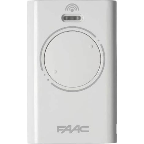 faac telecommande 2 canaux 433mhz xt2 433 slh lr 787007