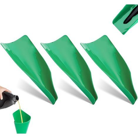 3-teiliger flexibler Trichter – 37 x 17 cm – Zusammenklappbarer Öleinfülltrichter – Flexible Öleinfüllplatte (1/5)