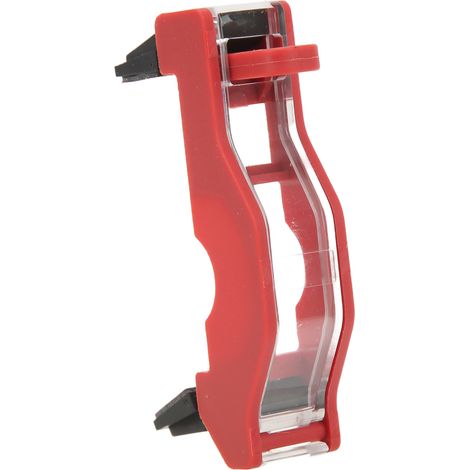 Ortviai Protection Transparente pour Disjoncteur 1P Sécurité Isolation Couvercle de Blocage Cadenas Encastrable