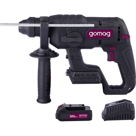 Gomag Akku Bohrhammer GO-BOH230BL 20V SDS 2,2J + LED & Starter-Kit 2.0 (1/5)