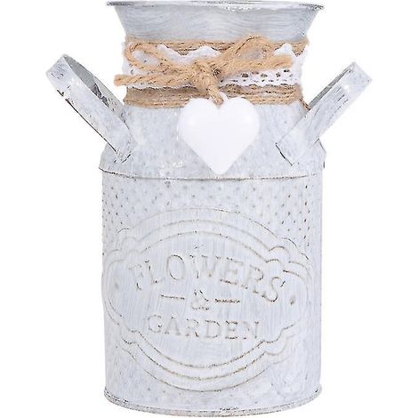 1 mini pot de fleurs en métal pour bureau ou maison (1/3)