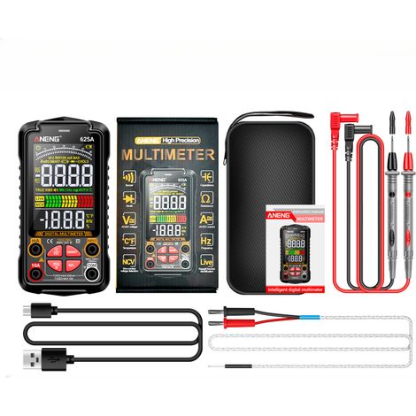 Wiederaufladbares Digitalmultimeter 625A mit 6000 Zählern für elektrische Wartungsarbeiten