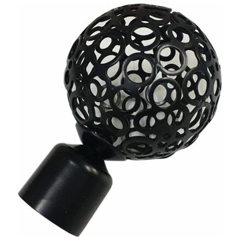 Embouts Pour Tringle À Rideaux - Diamètre Intérieur 22 Mm - Finition Décorative - Lot De 2 (1/4)