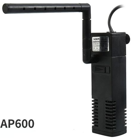 Filtre submersible pour aquarium avec filtre et pompe intégrés. - (1/5)
