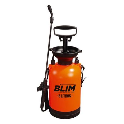 Blim sulphator/sprayer dede mano 5l - Pumpe con Druck bis 3 bar - verstellbare Düse - Schultergurt - Schultergurt