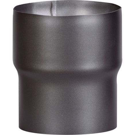FireFix Rauchrohrerweiterung für Rauchrohre von Ø 130 mm auf Ø 150 mm schwarz