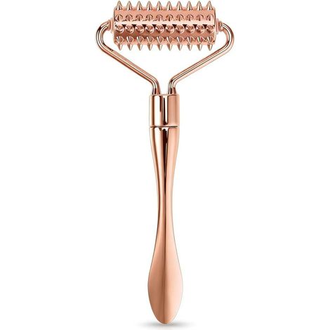 Aiguille de Rouleau de Massage Facial Or Rose Rouleau de Massage Facial (1/5)