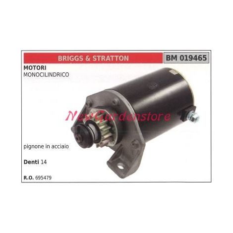 Motorino avviamento B&S motore trattorino rasaerba tagliaerba tosaerba 019465