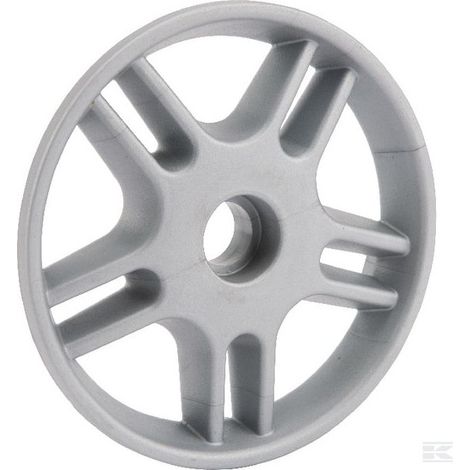 322110561/0 - Enjoliveur Gris pour Roue Ø 130mm pour Tondeuse GGP - STIGA