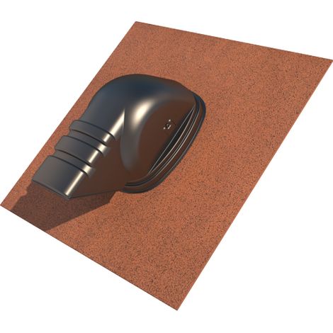 Passe-câbles solaire thermique pour pente 15°-55° ocre - UBBINK - 770215