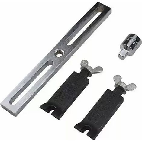 Outils spéciaux pour retirer les bouchons de réservoir de carburant : clé universelle réglable pour bouchon de pompe à carburant, clé coudée (1/5)