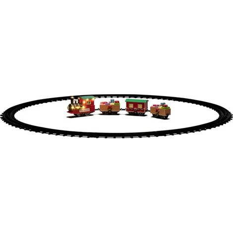 Konstsmide 4241-000 Décor à LED train blanc chaud LED multicolore, multicolore minuteur (1/4)