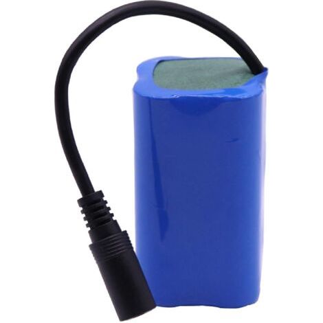 Batterie lithium grande capacité RC 7,4 V 5 200 mAh/12 000 mAh pour détecteur de poissons, pièces de rechange pour bateau jouet, charge rapide, 5 200 mAh