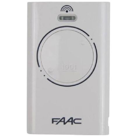 Neptune – Télécommande FAAC XT2 868 SLH – 2 boutons – Fréquence 868.35 MHz – Programmation par auto-apprentissage – Émetteur mural pour motorisations (1/3)