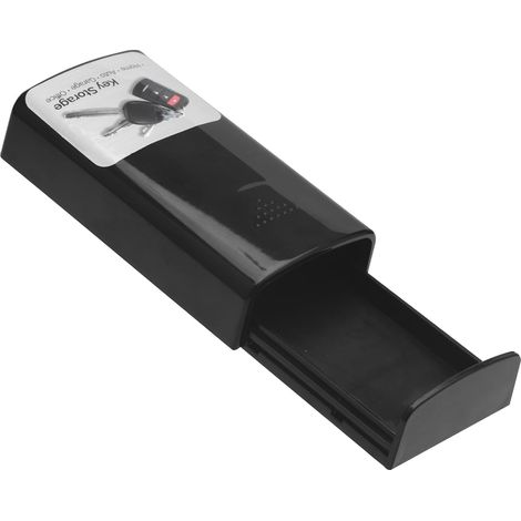 Magnetischer Schlüsselkasten zum Verstecken eines Schlüssels im Außenbereich, starker Ersatzmagnet für Auto, Haus, Garage, Büro, 107 x 56 x 27 mm (1/5)