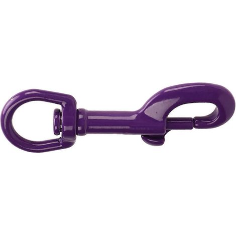Mousquetons à œillet pivotants en acier inoxydable 316, 90 mm, violets, pour la plongée, le gréement marin et les porte-clés. (1/5)