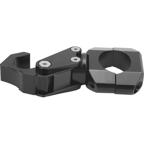 Crochet casque moto universel 28mm en alliage d'aluminium, accessoire guidon moto, fixation robuste pour casque, support pratique pour motard, pièce motocyclette (1/5)