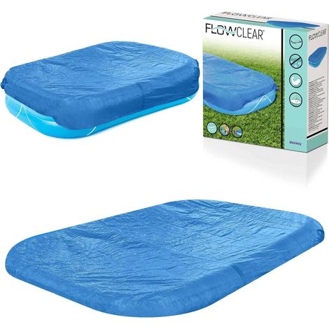 Poolabdeckung 280 x 184 cm bestway 58319