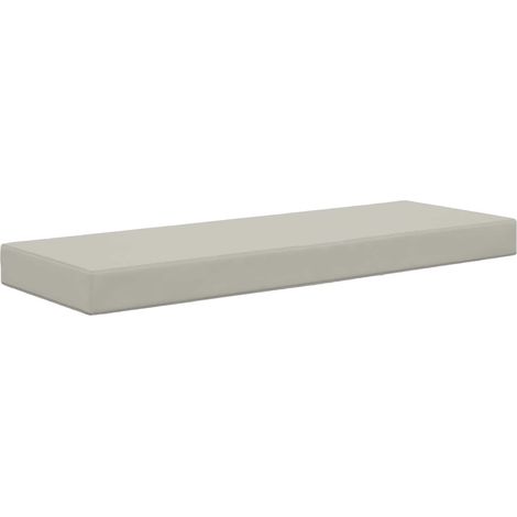 Maison Exclusive - Cuscino da Sedia Esterno Grigio 111,5 x 40 x 8 cm