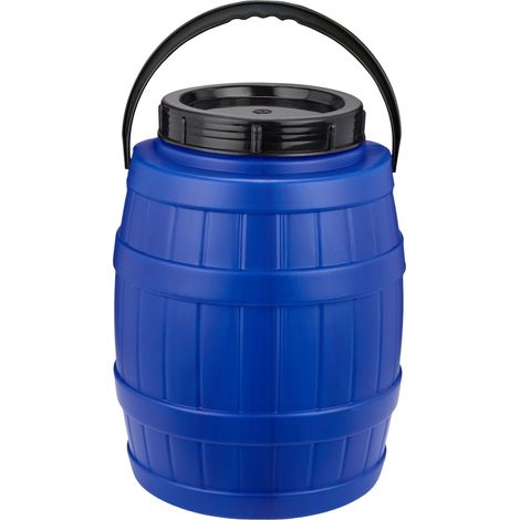 Garronda Bidon Eau 12 litres BPA-Free Petit Fût pour Transport et Stockage Sécurisé GD-0086, Bleu