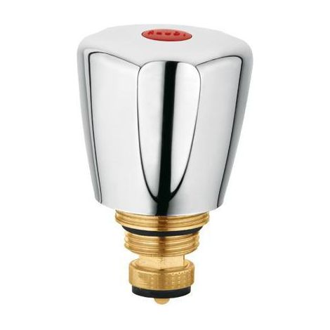 -Ersatzteil Oberteil mit Terraluxgr G 3/8 warm chrom (1/2)