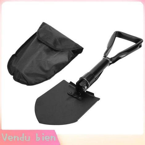 Garosa Pelle polyvalente Pelle Pliante, Pelle Pliable Portable Polyvalente avec Pochette de Transport Pratique, jardin barbecue (1/5)