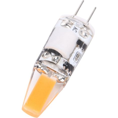 G4 COB 3W 400LM 2-Pin-Lampe, warmweiß 2700K-3100K, 12V AC/DC, für Kronleuchter, Deckenleuchten und Tischlampen (1/5)