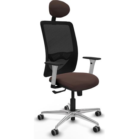 Chaise de bureau piqueras y crespo Zulema blanc mousse (1/2)