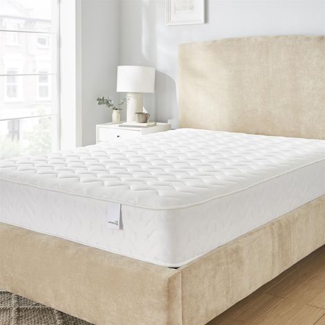 Starlight Beds - 5ft Kingsize Mattress. Quilted Sprung Memory Foam Mattress. 5ft x 6ft3 (150cm x 200cm) (1/3)