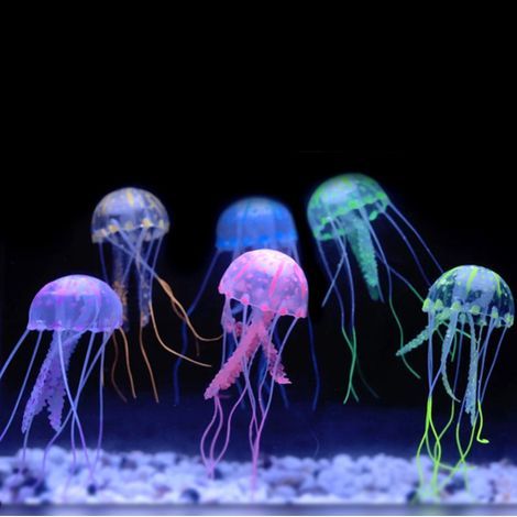 Méduses lumineuses, simulation de méduses, décoration d'aquarium, Lands
